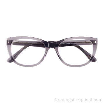 Hochwertiger Katzenaugen Computer Clear Blue Light Brille Acetat Rahmen